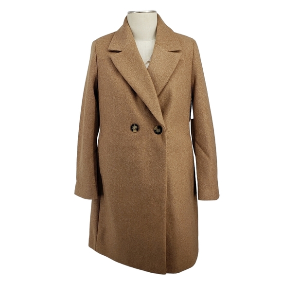 DKNY Womens Size Medium Double Breasted Trench Coat NWT - Picture 1 of 15